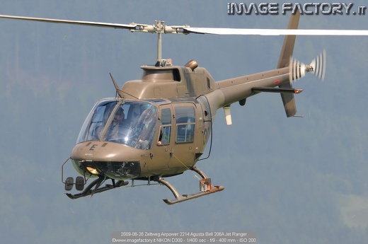 2009-06-26 Zeltweg Airpower 2214 Agusta Bell 206A Jet Ranger